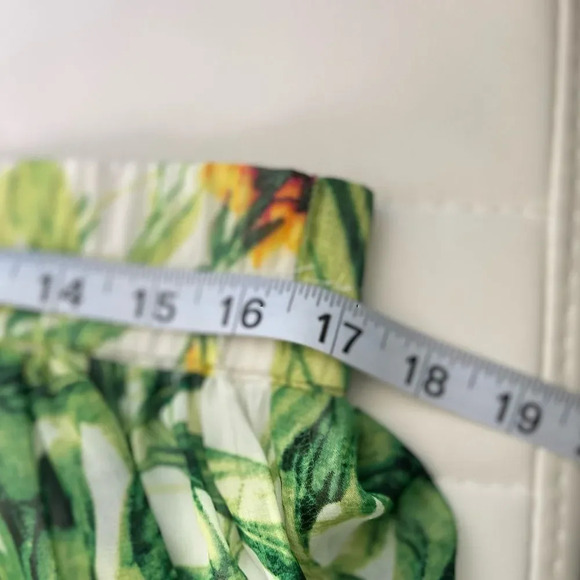 Sunny Leigh Chiffon Skirt Large Floral Beautiful EUC - Picture 5 of 8